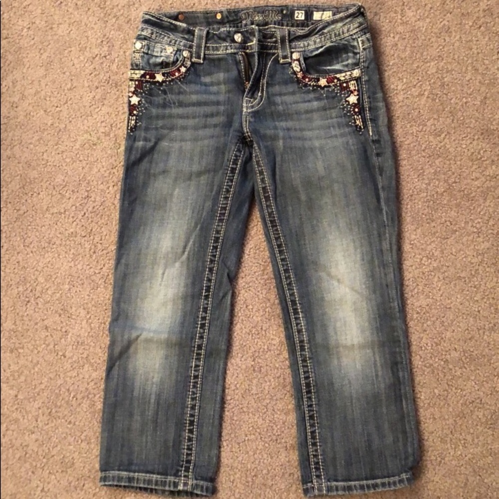 miss me capris size 27